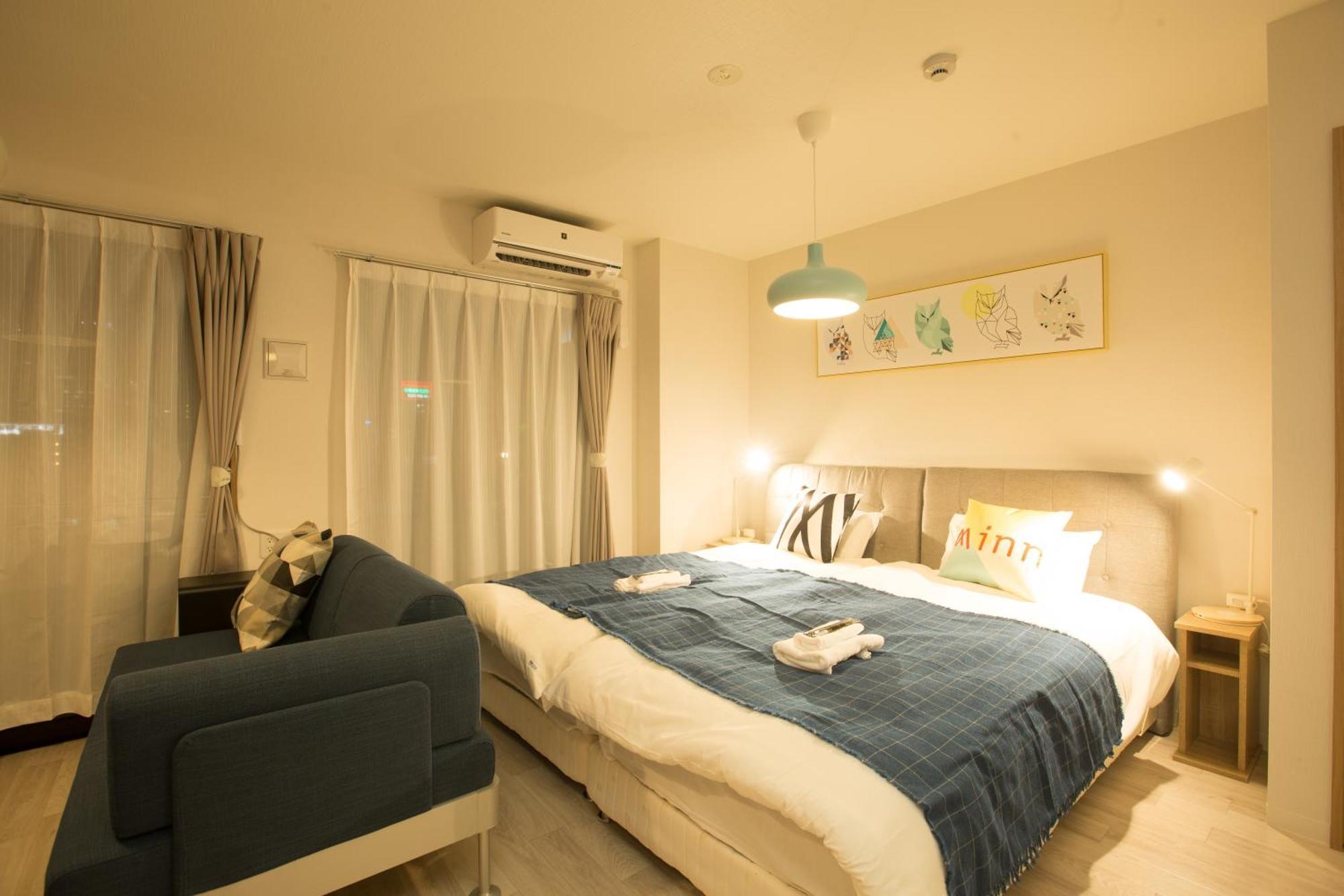 Sky Living Namba Lejlighed Osaka Værelse billede