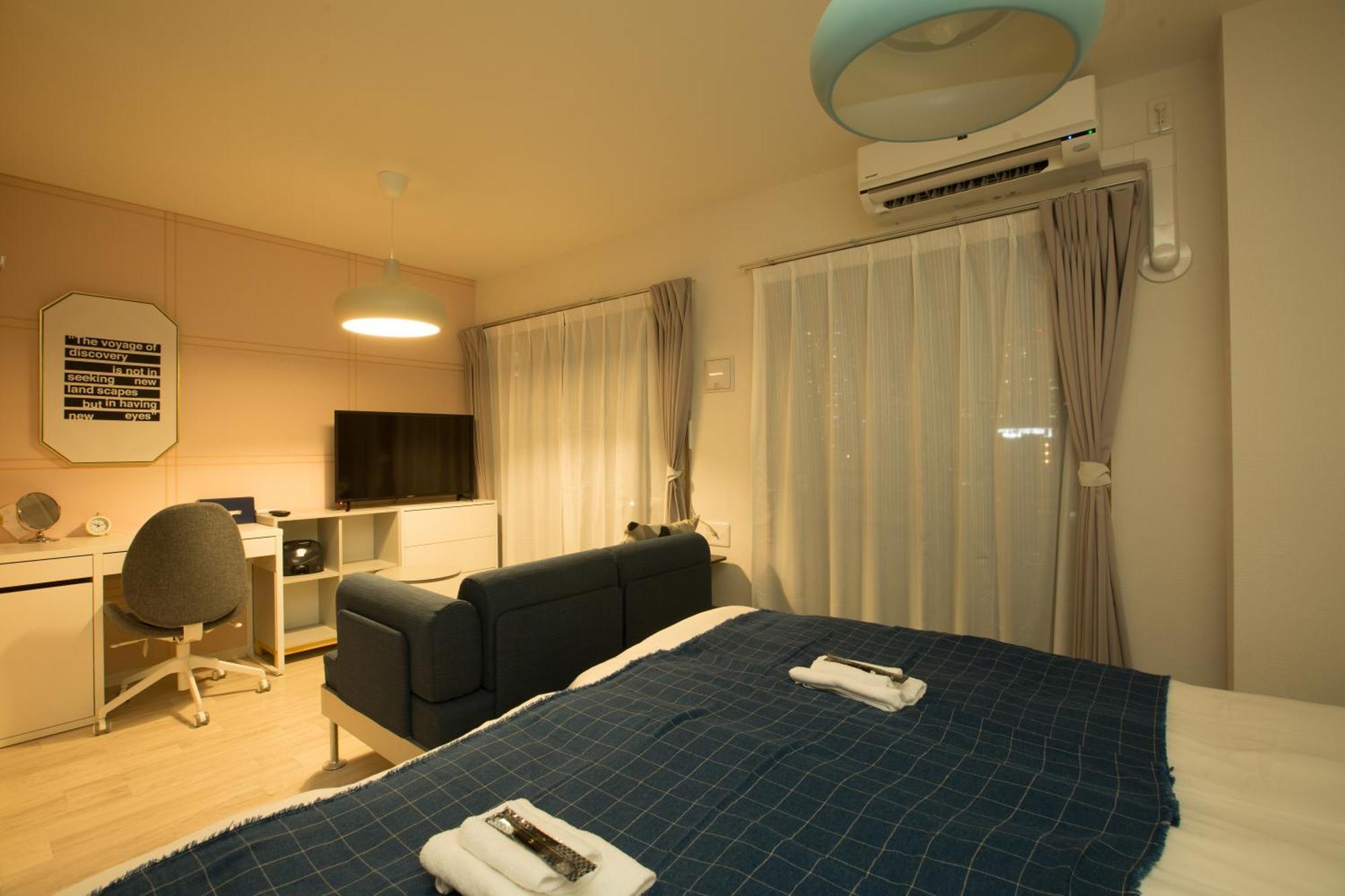 Sky Living Namba Lejlighed Osaka Værelse billede
