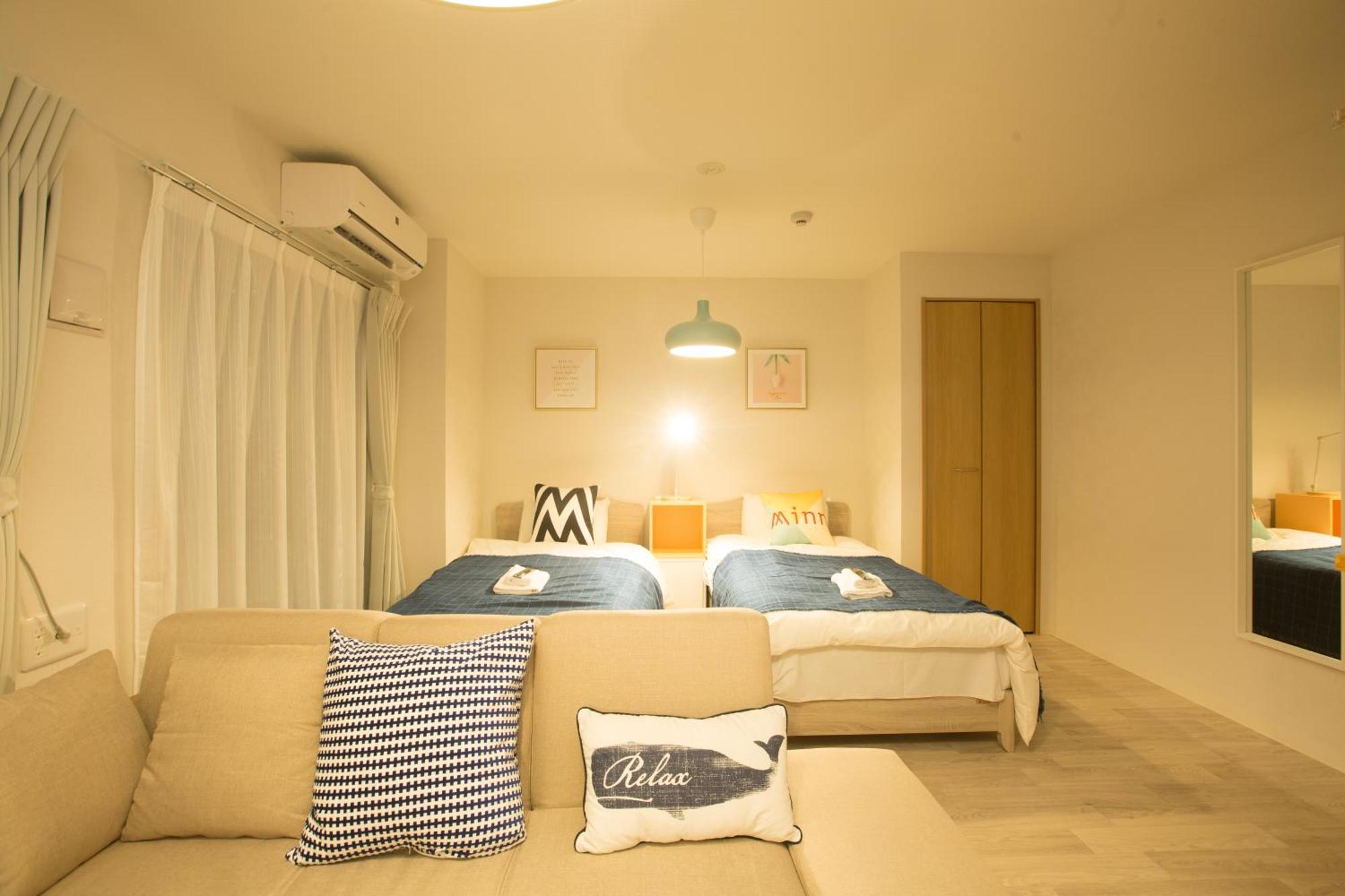 Sky Living Namba Lejlighed Osaka Værelse billede
